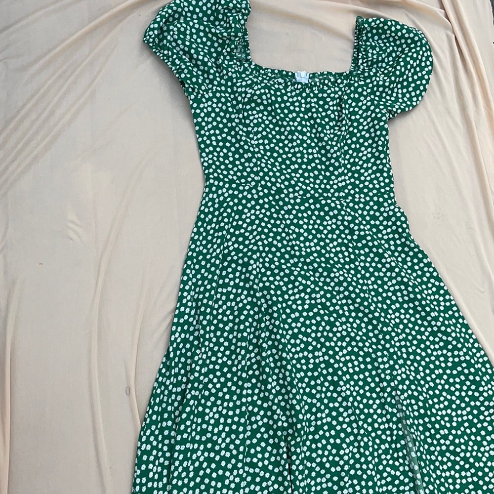 Cute green dress